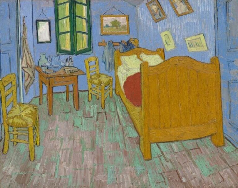 Vincent Van Gogh, The Bedroom (1889). Photo: © The Art Institute of Chicago.